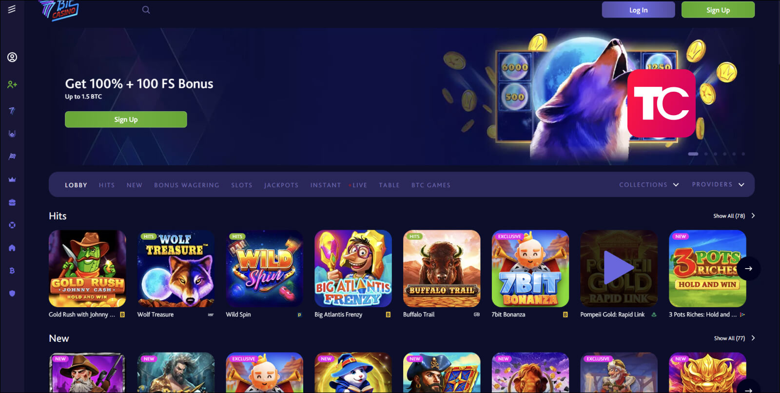 7bitcasino review topcasinos